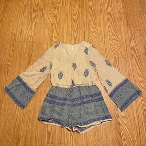 Free People long-sleeve romper